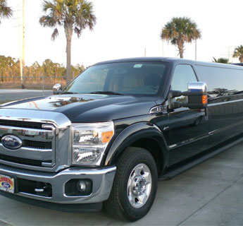 Black Ford Limousine