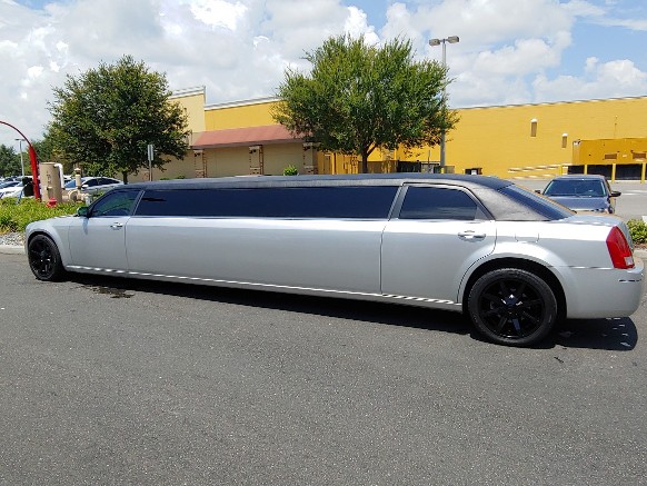 long side of limo
